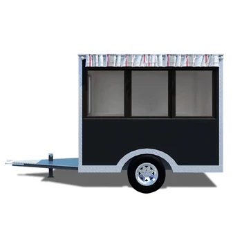 Подгонянный OEM трейлер еды с полностью оборудованным кухонным фургоном быстрой мобильной еды для тележки по продаже жареного куриного мороженого