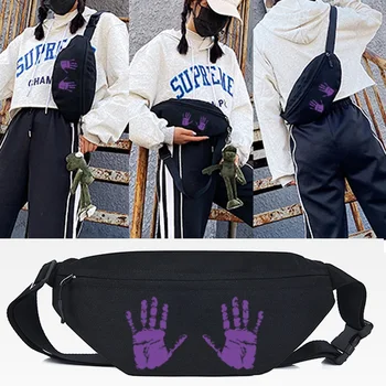 Поясная сумка для бега, Повседневная спортивная сумка для телефона в спортзале, Фиолетовая Женская сумка для велоспорта, Модная Портативная сумка через плечо Для мужчин