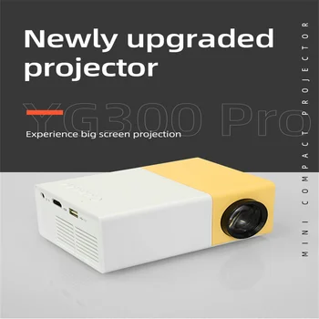 Проектор LJD-YG300 с физическим разрешением 480*272P, 600 люмен, бесшумный вентилятор высокой яркости