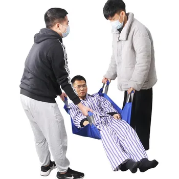 Простой ремень для транспортировки пациентов С губчатой прокладкой, Носилки для переноски инвалидов, Реабилитационный уход за пожилыми людьми, Подъемники для 2 человек