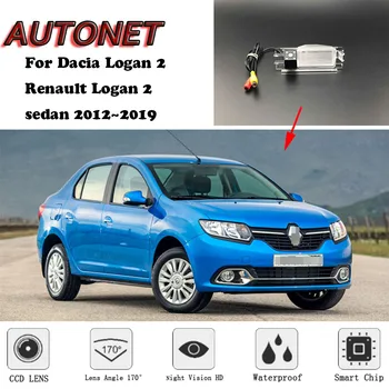Резервная камера заднего вида AUTONET Для Dacia Logan 2 Renault Logan седан 2012 ~ 2019 /парковочная камера или кронштейн