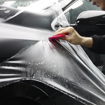 Самовосстанавливающаяся 1,52*15 М Матовая белая защитная пленка из материала TPU PPF Против Пожелтения краски для кузова автомобиля
