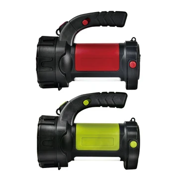Светодиодный фонарик сильного света USB перезаряжаемый водонепроницаемый дальнобойный встроенный литиевый аккумулятор открытый кемпинг рыболовный фонарь
