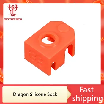 Силиконовые носки Phaetus Dragon 3D-Принтеры, Запчасти Для нагревательного блока Dragon Hotend V1.1/V1.0 E3D V6, Биметаллический тепловыделяющий экструдер