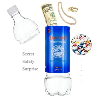Скрытый Защитный Контейнер Сюрприз Секретная Форма Бутылки С Водой Диверсионный Тайник Сейф Пластиковые Тайники Безопасная Организация 710 мл