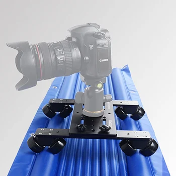 Слайдер для рельсовых путей На воздушной Подушке, Портативная Ручная Настольная Тележка Для DSLR-камеры