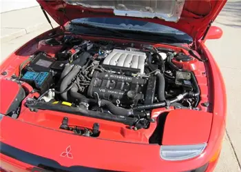 Стойки капота для 1990-2000 Mitsubishi GTO 3000GT (Z15A/Z16A) Dodge Stealth Амортизаторы капота Подъемные Опоры Амортизационная пружина Стержень амортизатора