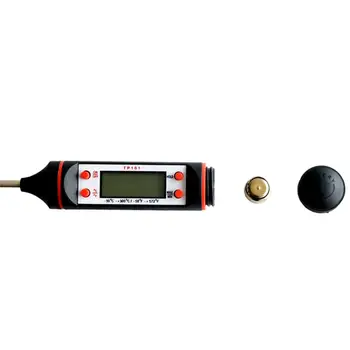 Термометр для кондиционирования воздуха, электронный цифровой дисплей, термометр для измерения температуры пищевых продуктов, высокоточный зонд
