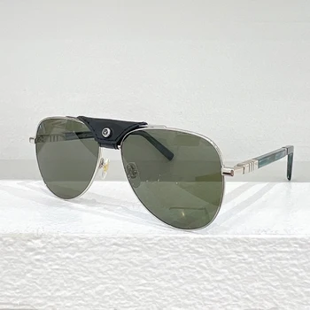 Титановые солнцезащитные очки мужские SCHF22, модные дизайнерские очки с кошачьим глазом высшего качества, UV400, уличные женские модные СОЛНЦЕЗАЩИТНЫЕ ОЧКИ ручной работы