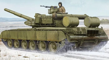 Трубач 05581 1/35 Русский T-80BVD MBT Статическая Модель Основного боевого танка DIY Kit TH05701-SMT6