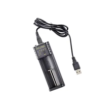 Универсальное зарядное устройство 18650 с USB-портом для литий-ионного аккумулятора 3-6 В 3-7 В