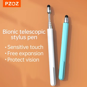 Универсальный выдвижной стилус PZOZ Для iPhone iPad Samsung Xiaomi, планшет для рисования с сенсорным экраном, Емкостный стилус