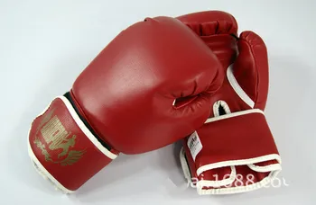 Фирменная Новинка, 1 пара Боксерских перчаток для бокса Муай Тай, Мужские боксерские перчатки TKD MMA, Боксерские перчатки из искусственной кожи, перчатки для ударов