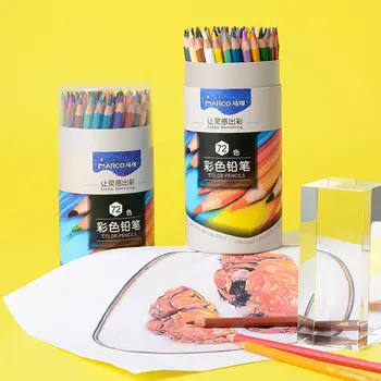 Цветной свинцовый студенческий рисунок, профессиональный водорастворимый цветной художественный карандаш, масляная ручная роспись, набор для раскрашивания secret garden
