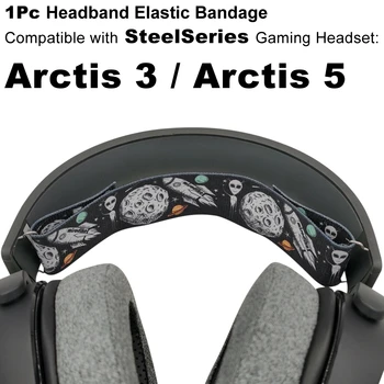 эластичная повязка на голову misodiko для замены игровой гарнитуры SteelSeries Arctis 5, Arctis 3