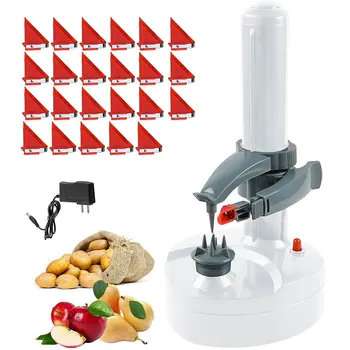 Электрическая Спиральная Овощечистка для Яблок Cutter Slicer Для Очистки Фруктов и Картофеля