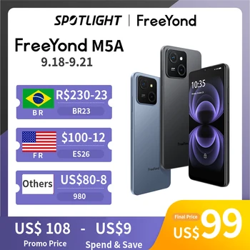 【Мировая премьера】 Смартфон FreeYond M5A 256 ГБ ПЗУ 8 ГБ оперативной памяти до 16 ГБ 50 МП 6,6 